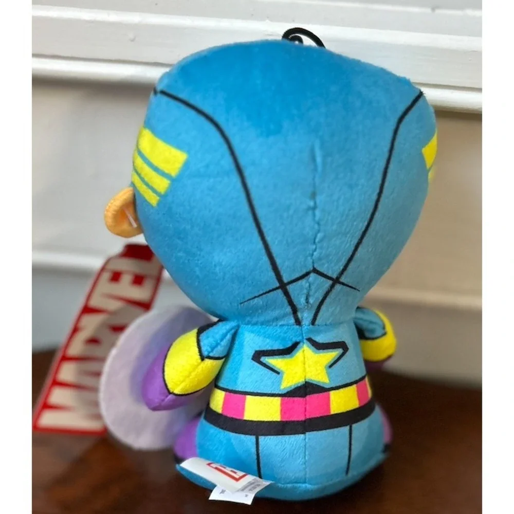 Marvel Captain America Plush Toy Stylized Stuffed Superhero Figure 7 Inch NWT